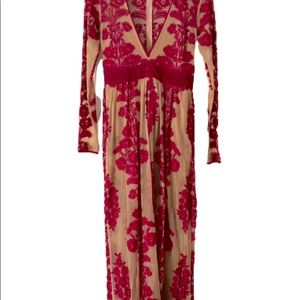 💕Free People / For Love and Lemons - Temecula Maxi Dress